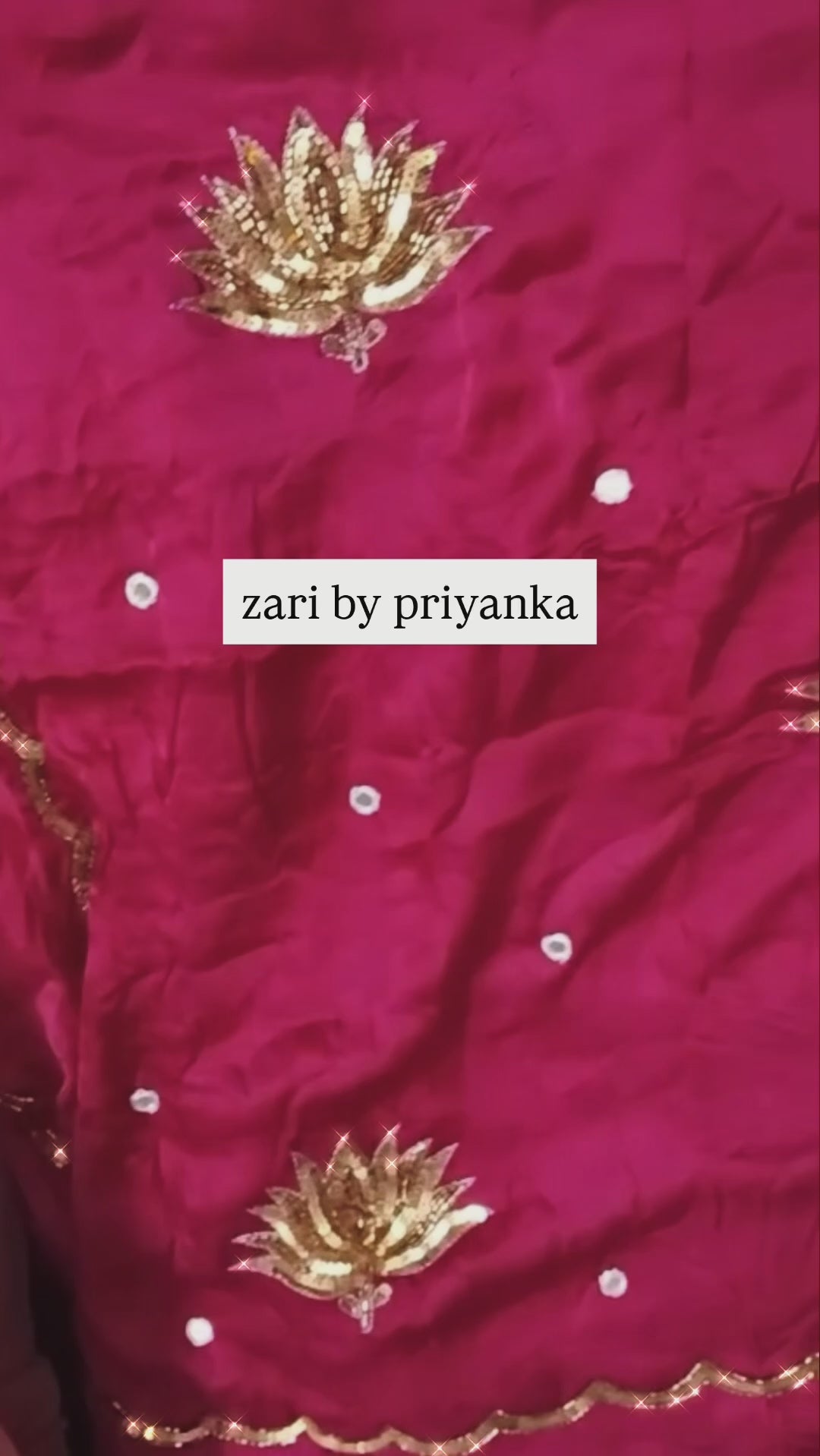 Zora | Handcrafted Ajrakh Couture Saree