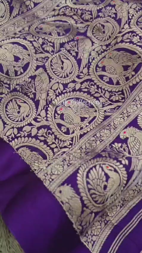 Kadwa - Pure Mango Hanwoven Banarasi Silk Saree