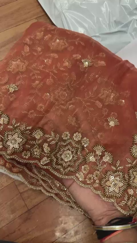 Rahath - Organza Crepe Silk Saree