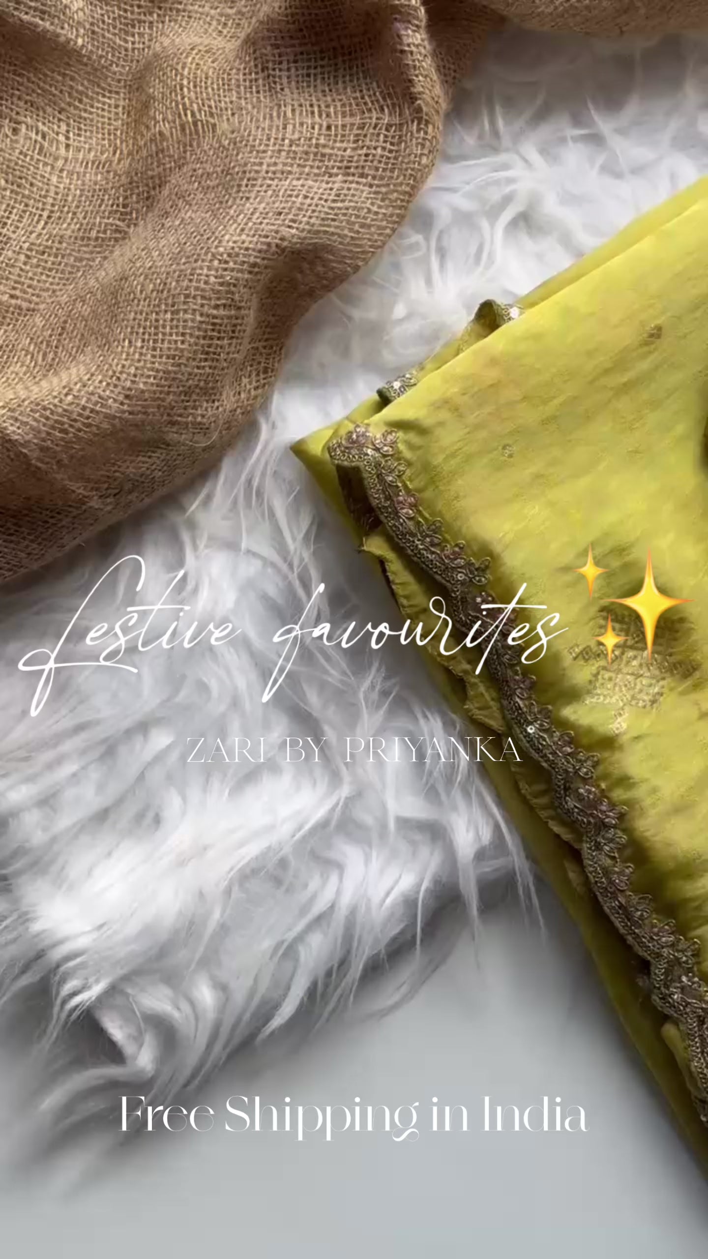 Adhara - Premium Tussar Designer Saree