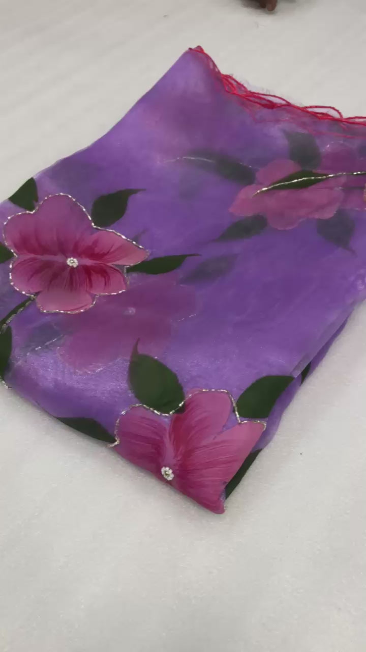 Radha - Soft Organza Saree