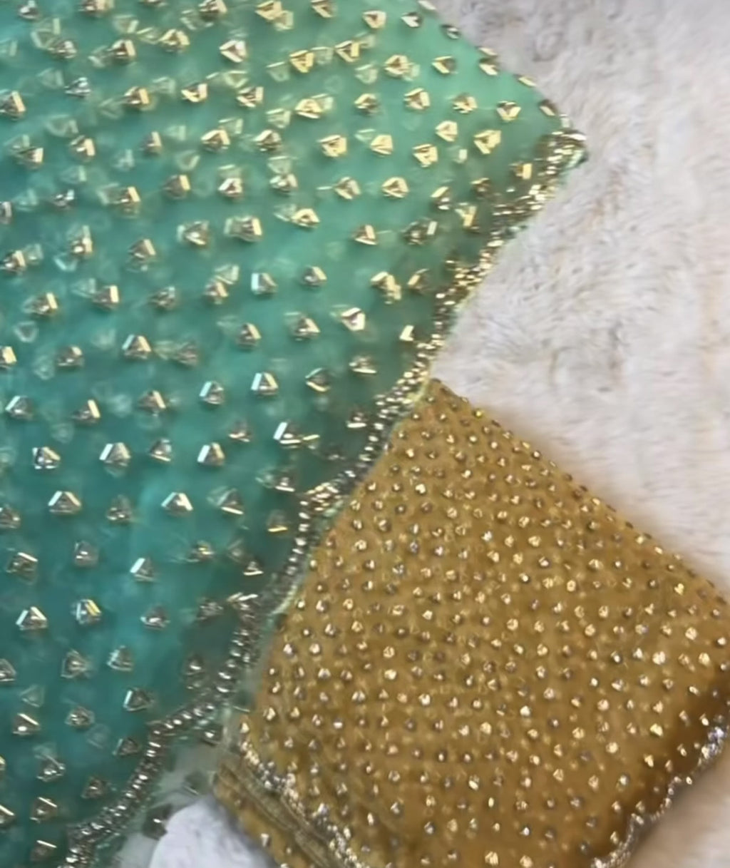 Masoom - Designer Tissue Organza Saree