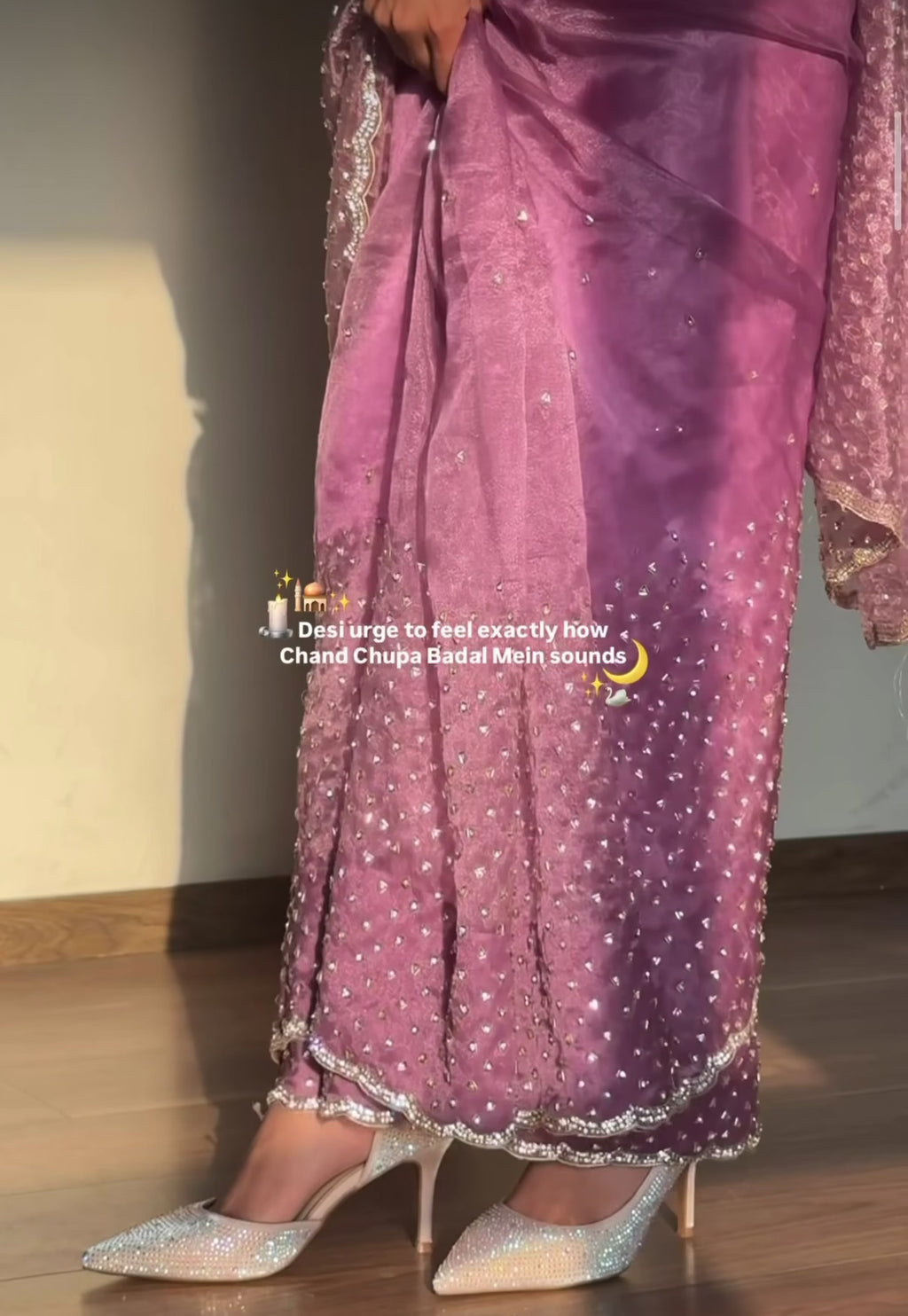 Masoom - Designer Tissue Organza Saree