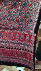 Tachi - Pure Modal Ajrakh saree