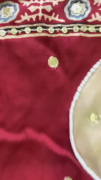 Raksha - Pure Modal Handwork Designer Saree m